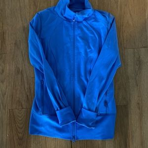 Lulu long fitted zip up